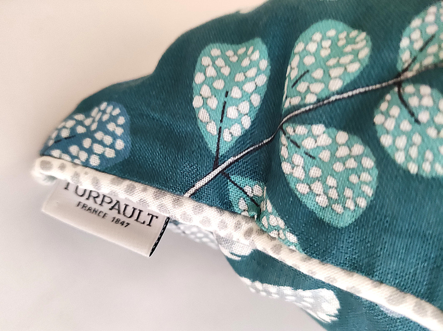 Coussin de La Maison au printemps ensoleillé