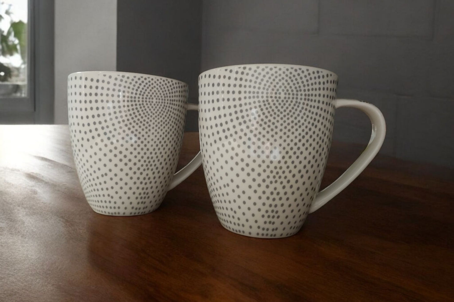 Mugs pois gris