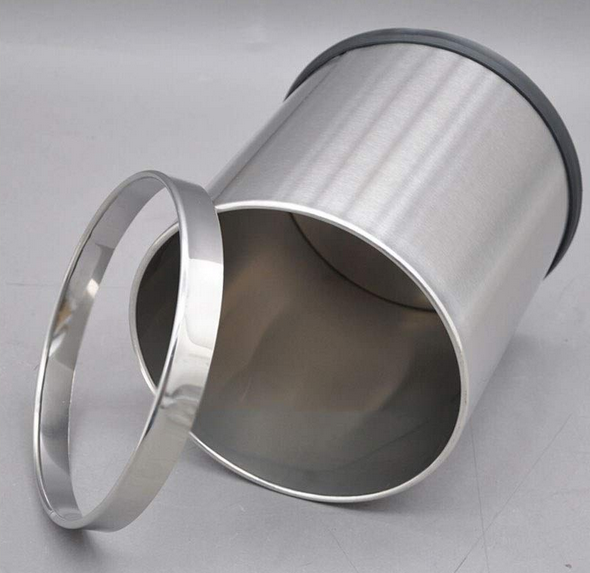 Poubelle de bureau en simili cuir