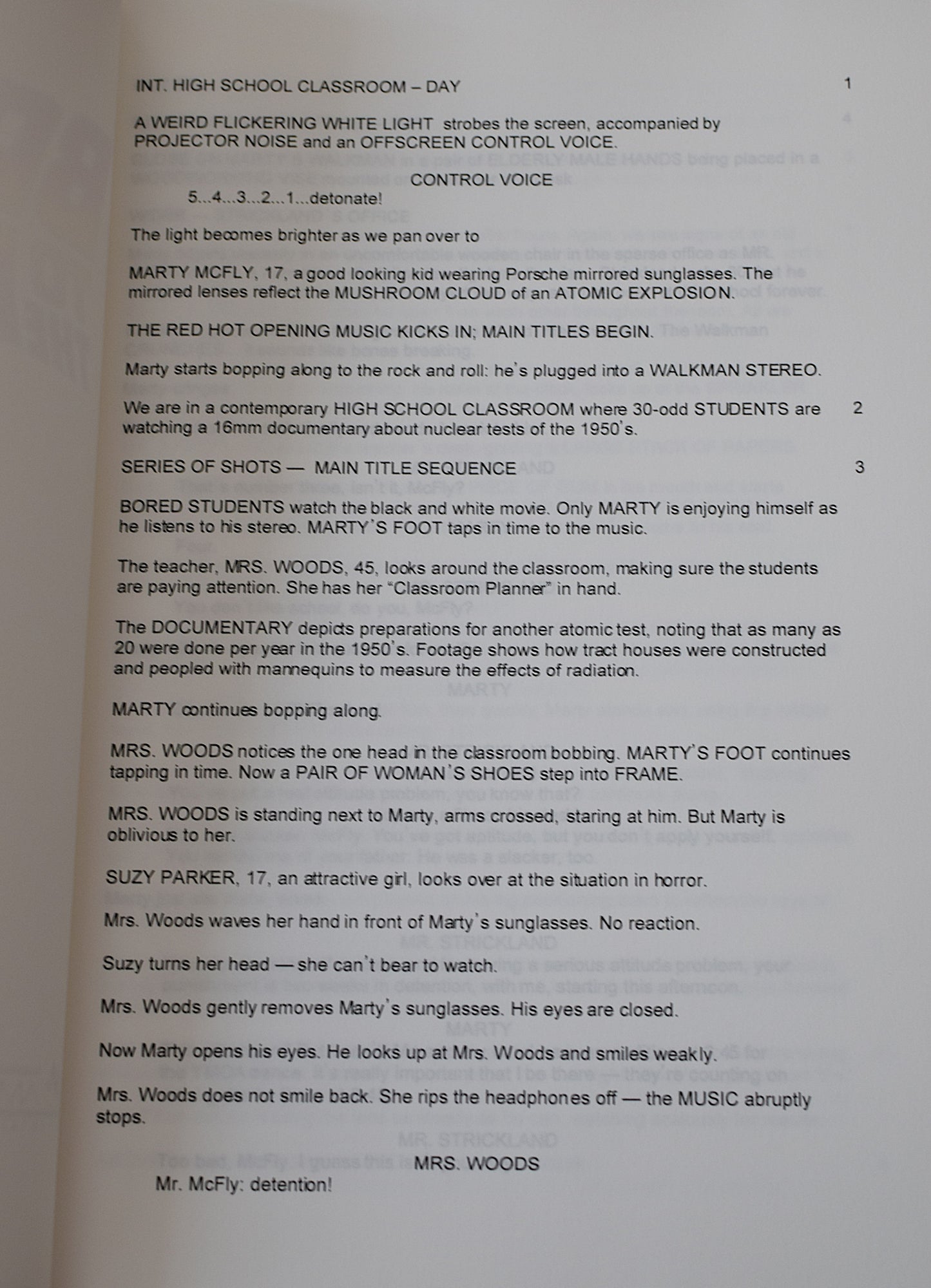 Copie du scénario "Retour vers le futur"