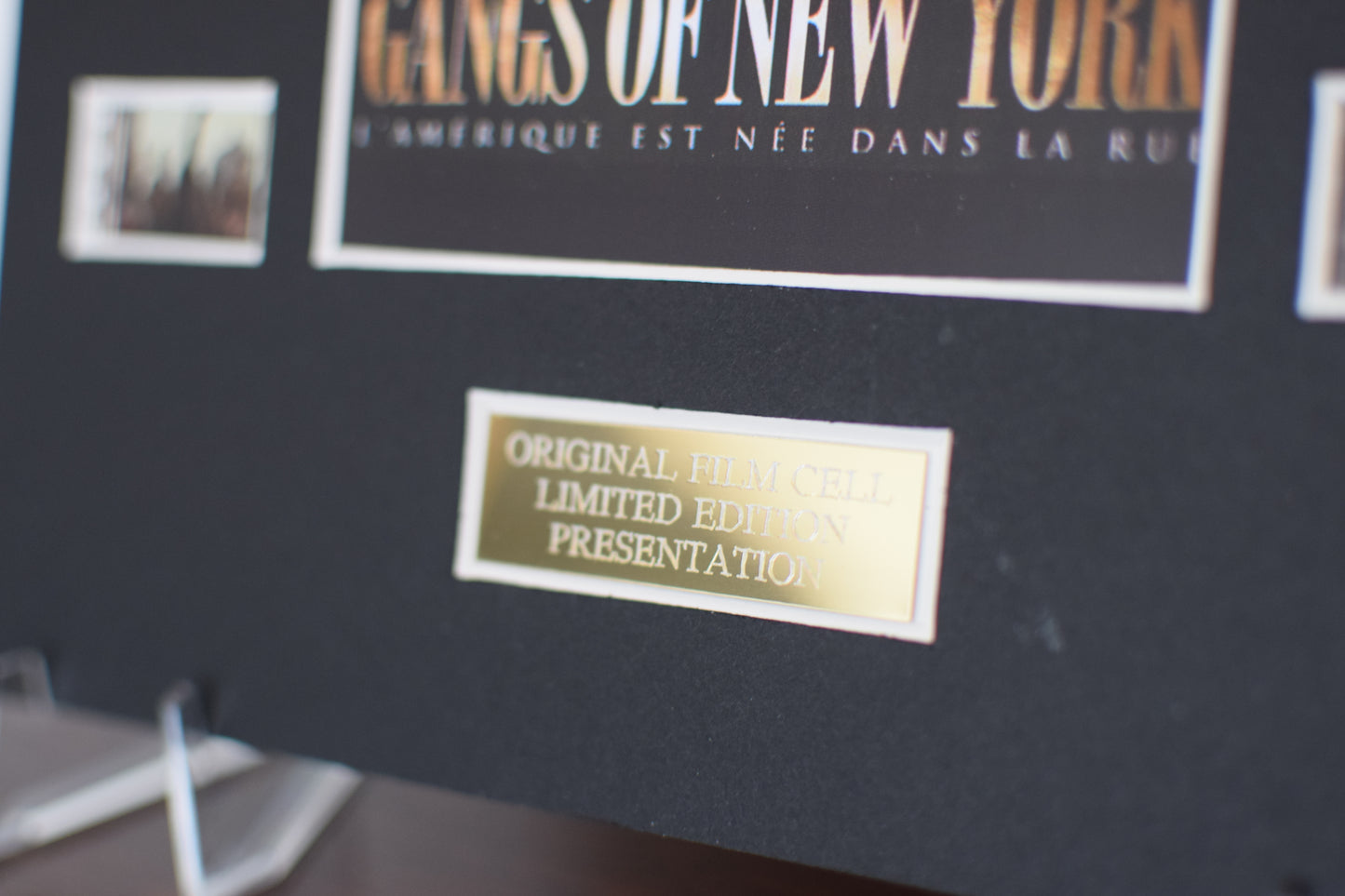 Morceaux de pellicule de Gangs of New York