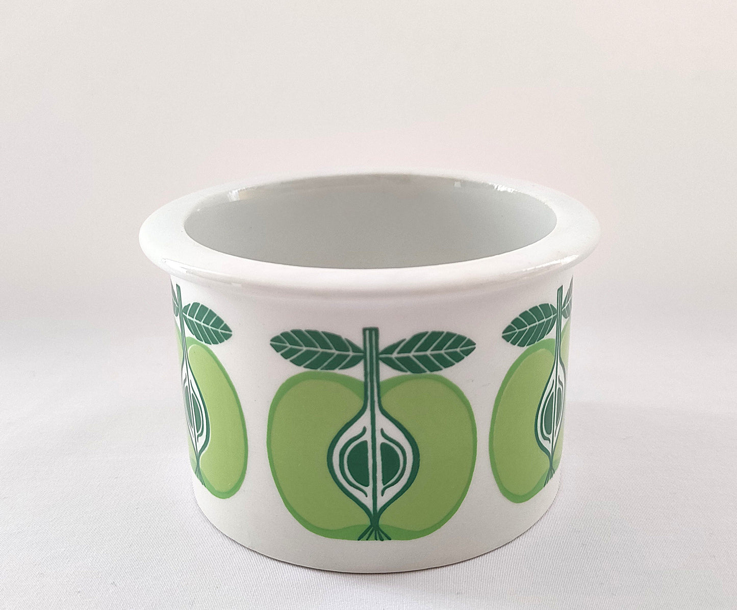 Duo de pots à motifs fruités