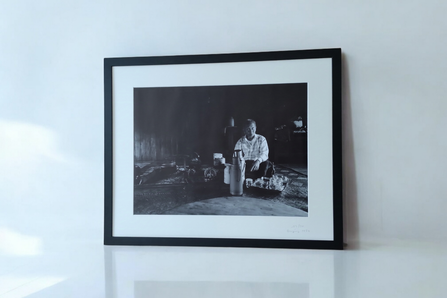 Photographie numérotée "Le vieil homme", Beijing 1984