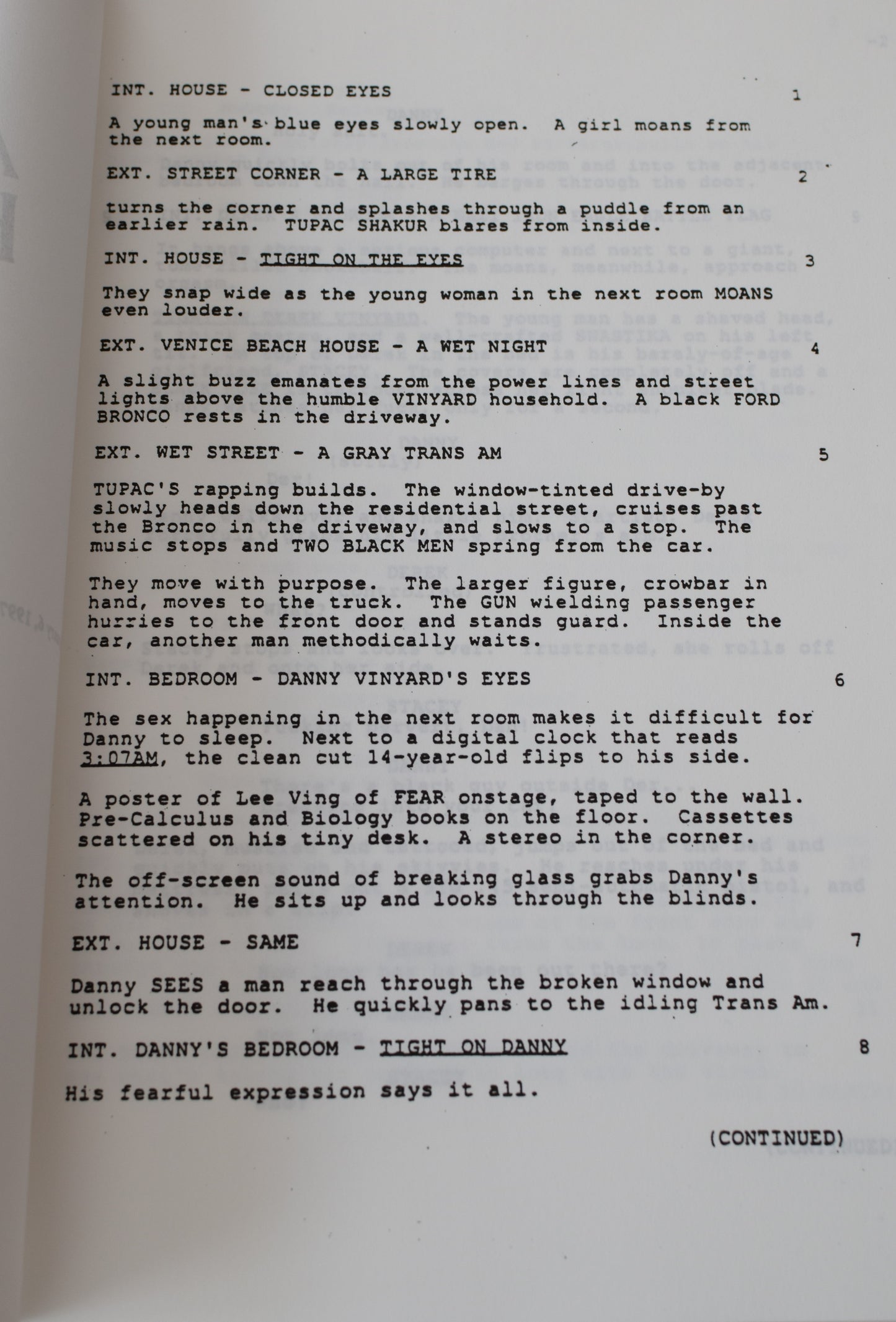 Copie du scénario "American History X"