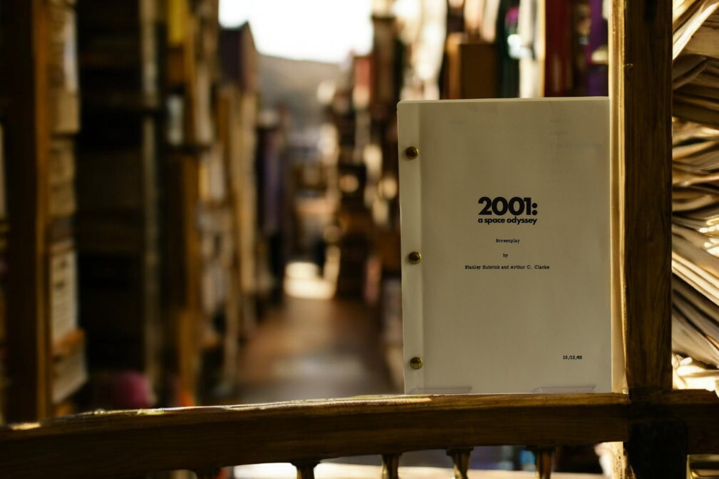 Copie du scénario "2001 : l'Odyssée de l'espace"