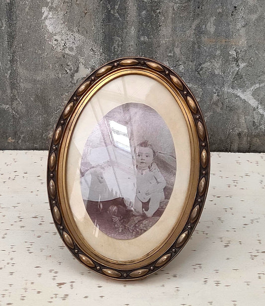 Cadre doré de chevet