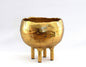 Vase déco doré petit & rond