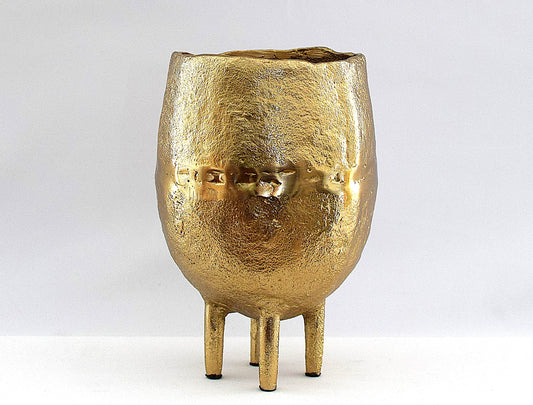 Vase déco doré grand & oblong