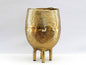 Vase déco doré grand & oblong