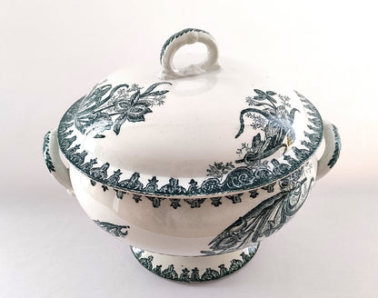 Soupière en terre de fer