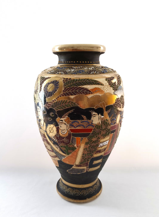 Vase japonais peint à la main