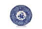 Petite assiette bleue et blanche en porcelaine