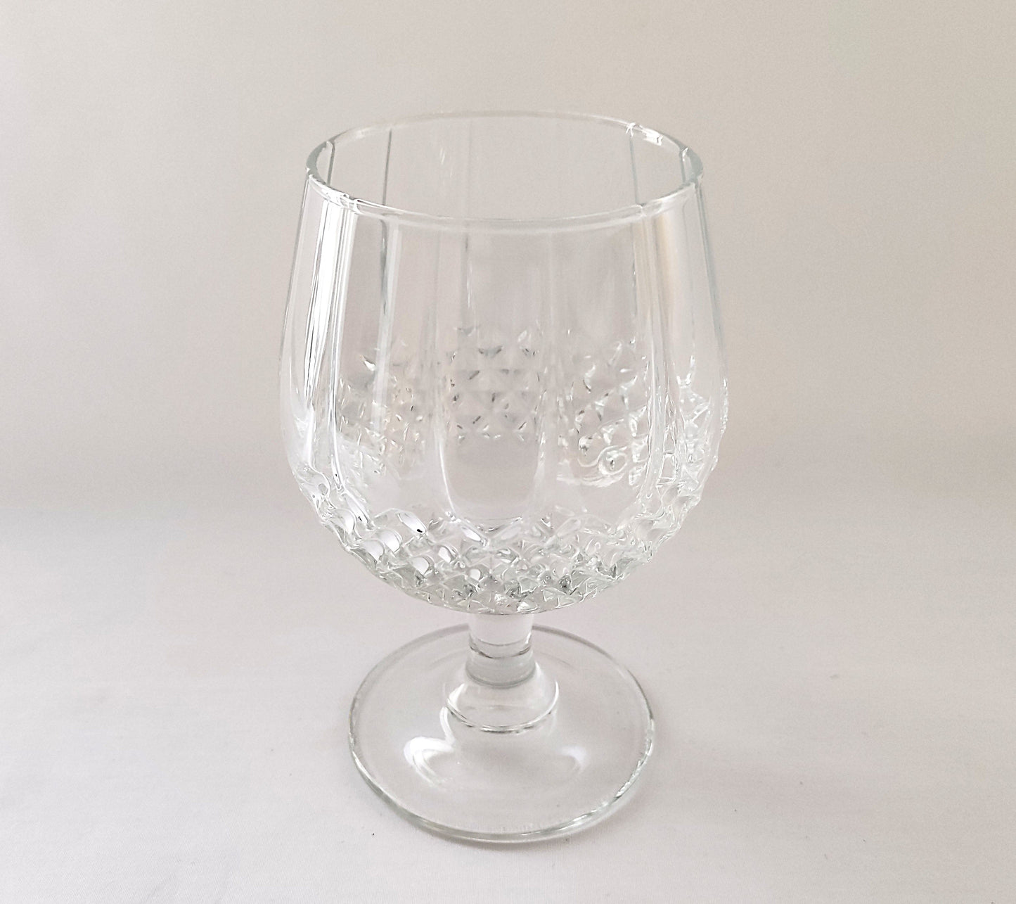 Verres à cognac ciselés