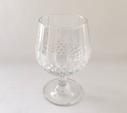 Verres à cognac ciselés