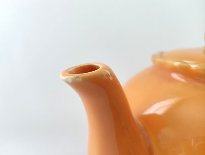 Théière rétro orange