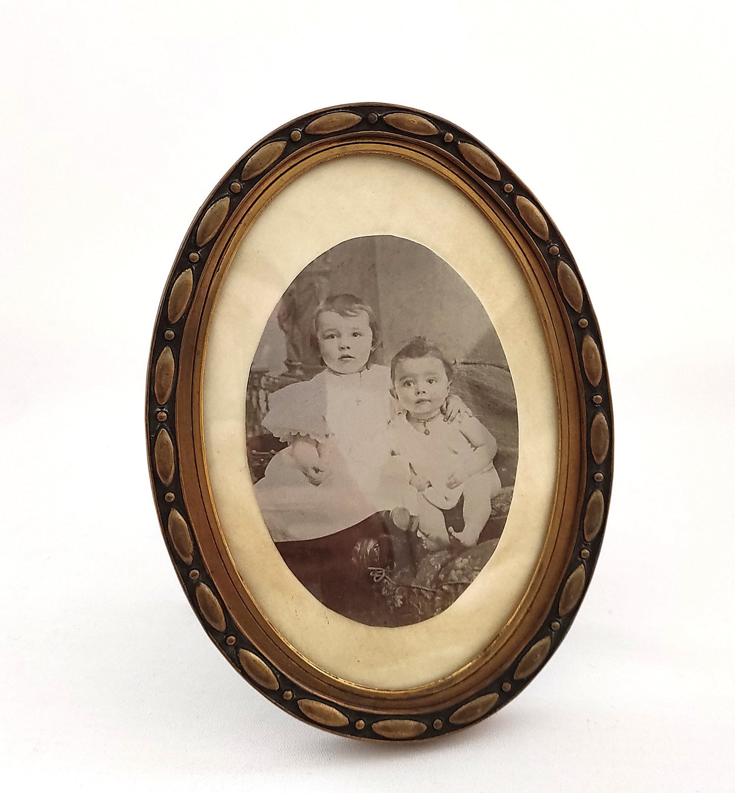 Cadre doré de chevet