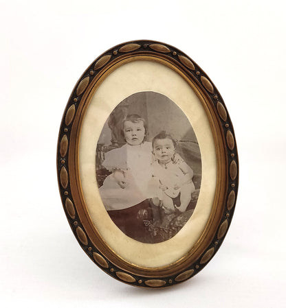 Cadre doré de chevet