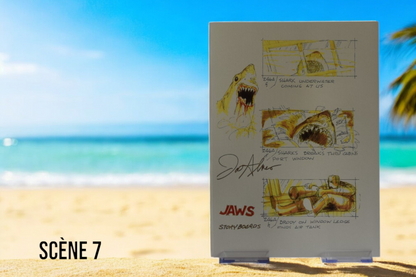 Requins en storyboard