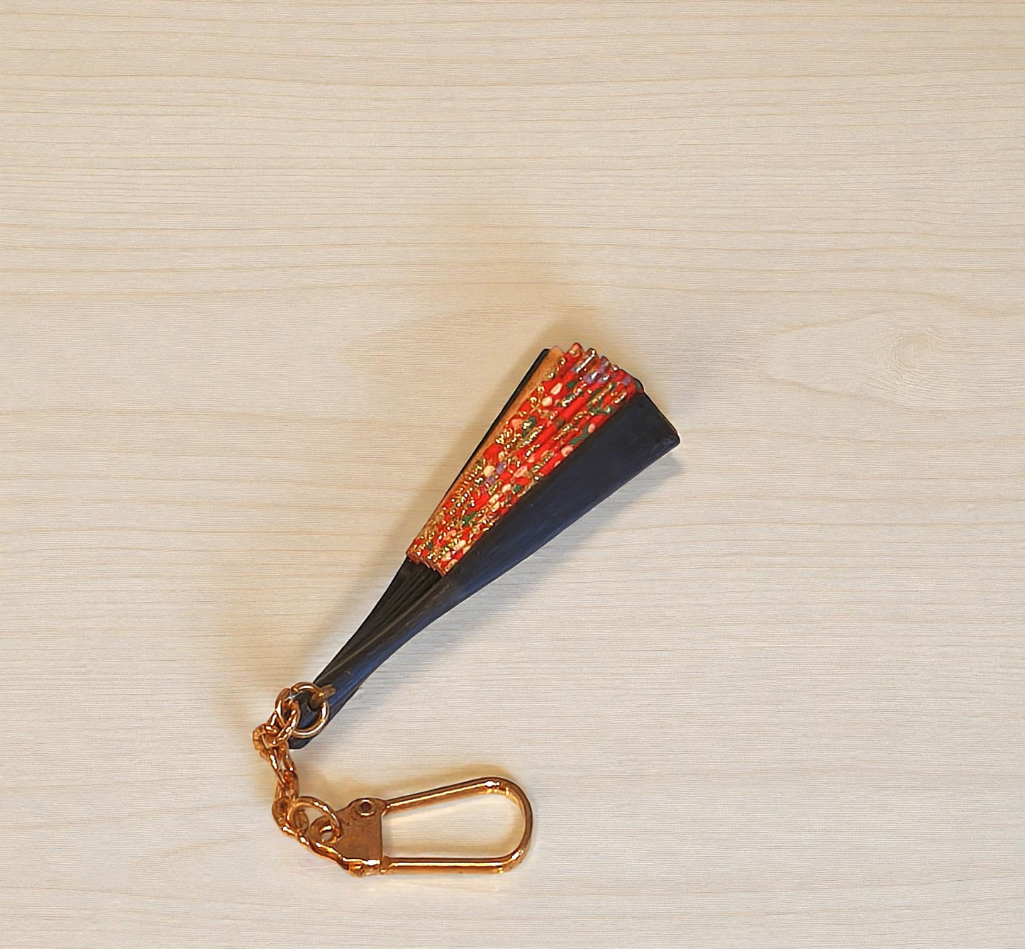 Mini éventail porte-clés