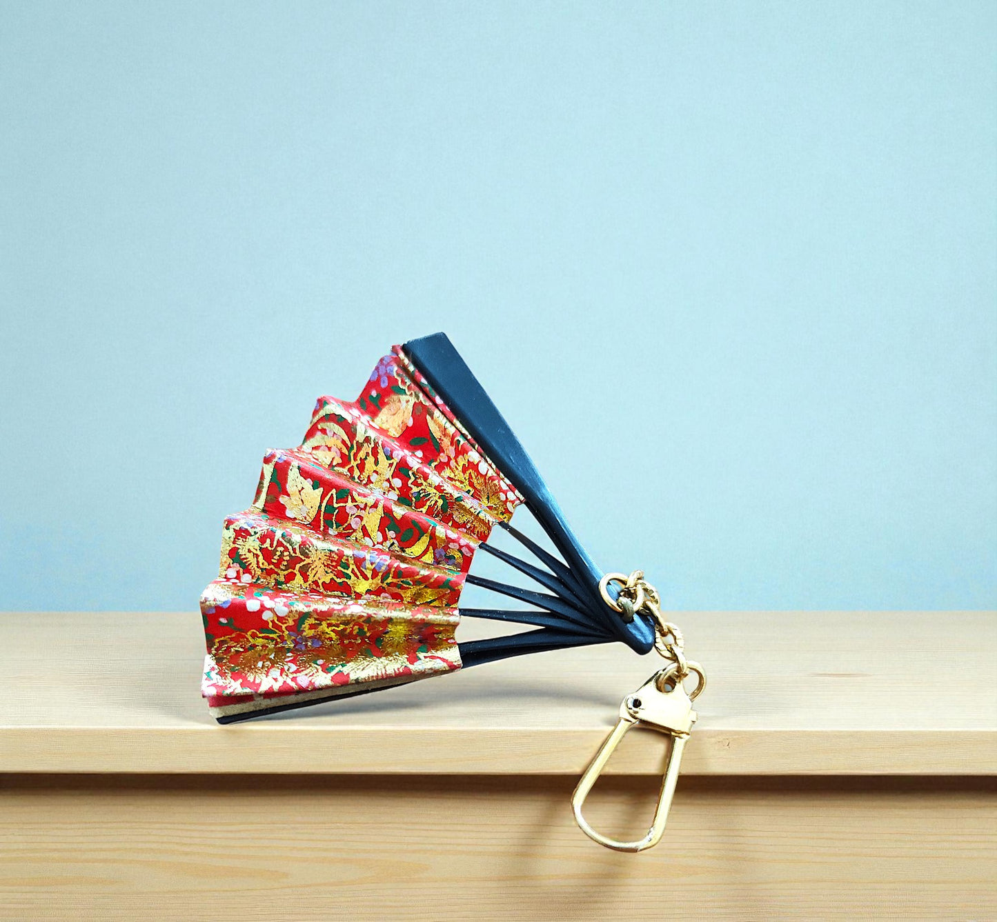 Mini éventail porte-clés